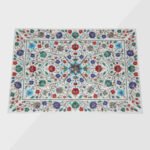White Marble Inlay Plate
