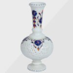 Marble Inlay Flower Vase